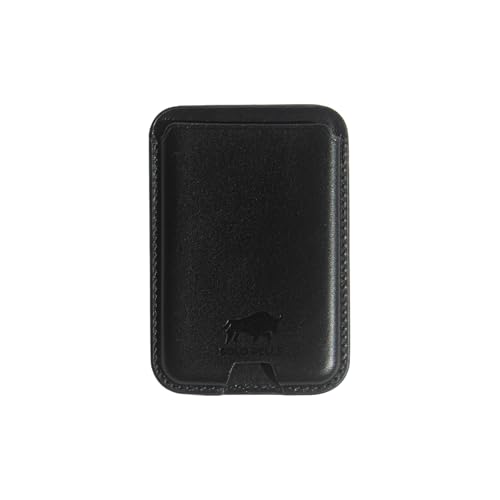Solo Pelle Cognac Braun Maggy Magnetisches Leder Kartenetui MagSafe kompatibel für iPhone 17 Air / iPhone 17 Pro Max / iPhone 17 Pro