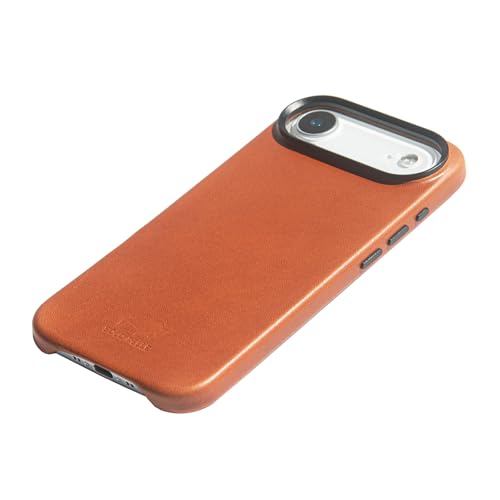 Solo Pelle Lederhülle für das iPhone 17 Air in 6.5 Zoll Princeton Cognac Braun Case Leder Hülle Ledertasche Backcover aus echtem Leder geeignet für MagSafe Zubehör