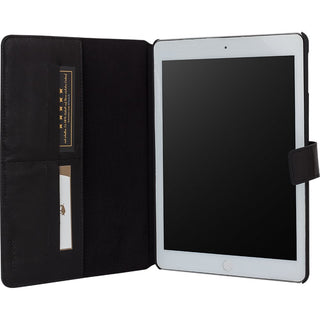 Solo Pelle iPad Air Ledertasche Case Hülle Miami aus echtem Leder mit Standfunktion (Ipad Air, Schwarz)