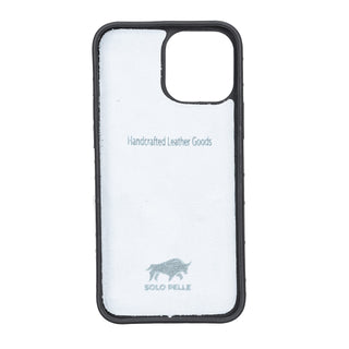 Solo Pelle Lederhülle für das iPhone 13 Pro Max in 6.7 Zoll Stanford Case + Geldbörse
