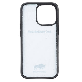 Solo Pelle Lederhülle für das iPhone 13 Pro Max in 6.7 Zoll Stanford Case + Geldbörse