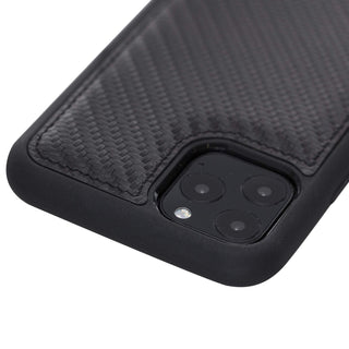 Solo Pelle Lederhülle für das iPhone 11 in 6.1 Zoll Stanford Case - Vintage Braun