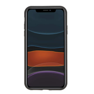 Solo Pelle Lederhülle für das iPhone 11 in 6.1 Zoll Stanford Case - Cognac Braun