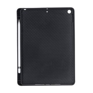 Solo Pelle magnetische abnehmbare Hülle für Apple iPad 10,2 Zoll 2019 7.Generation Hülle Leder "Harvard" - Matt Schwarz