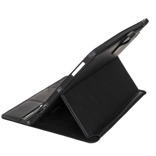 Solo Pelle magnetische abnehmbare Hülle für Apple iPad 10,2 Zoll 2019 7.Generation Hülle Leder "Harvard" - Matt Schwarz