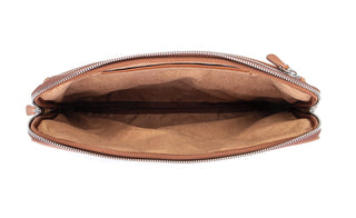 Solo Pelle Ledertasche Businesstasche Arbeitstasche ROM für das Apple Macbook Pro 13 /  14 Zoll - Vintage Braun