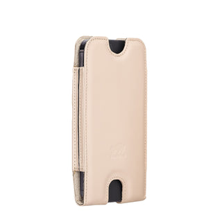 Solo Pelle Lederhülle für das iPhone bis 6.1 Zoll  Leder Hülle Sleeve - Vintage Braun
