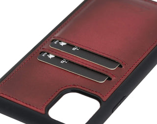 Solo Pelle Lederhülle für das iPhone 11 in 6.1 Zoll Stanford Case - Vintage Braun