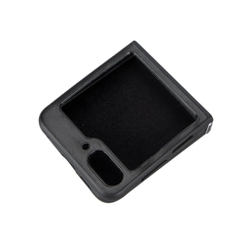 Solo Pelle Lederhülle für das Samsung Galaxy Z Flip5 Flip 5 Hülle aus echtem Leder, Model: Stanford klappbar