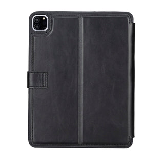 Solo Pelle Leder Hülle geeignet für Apple iPad Pro 11 I passend für 2. 3. 4. Generation "Stage"  - Vintage Braun