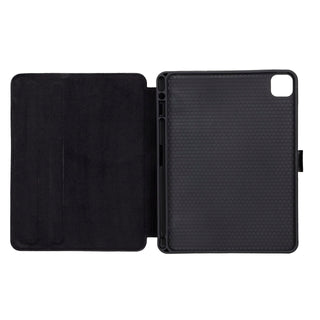 Solo Pelle Leder Hülle geeignet für Apple iPad Pro 11 I passend für 2. 3. 4. Generation "Stage"  - Vintage Braun
