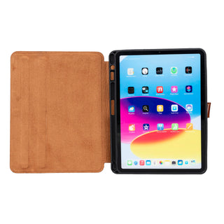Solo Pelle Leder Hülle geeignet für Apple iPad Pro 11 I passend für 2. 3. 4. Generation "Stage" - Schwarz