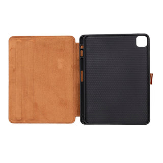 Solo Pelle Leder Hülle geeignet für Apple iPad Pro 11 I passend für 2. 3. 4. Generation "Stage"  - Vintage Braun