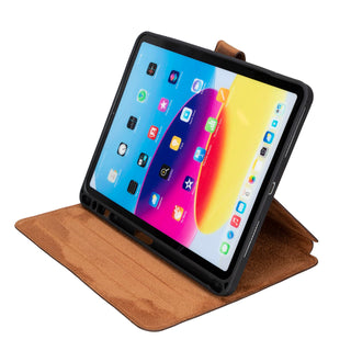 Solo Pelle Leder Hülle geeignet für Apple iPad Pro 11 I passend für 2. 3. 4. Generation "Stage" - Schwarz