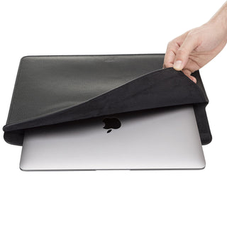 Solo Pelle Ledertasche für das MacBook Pro 13/14 Zoll Alvis - Steingrau