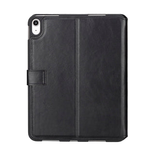 Solo Pelle Leder Hülle geeignet für Apple iPad Air 10.9 I passend für die 4. und 5.Generation "Stage" - Schwarz