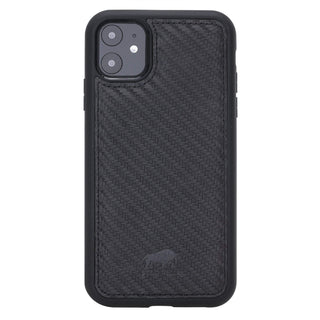 Solo Pelle Lederhülle für das iPhone 11 in 6.1 Zoll Stanford Case - Vintage Braun