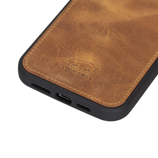 Solo Pelle Lederhülle für das iPhone 13 Pro Max in 6.7 Zoll Stanford Case + Geldbörse