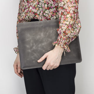 Solo Pelle Ledertasche für das MacBook Pro 13/14 Zoll Alvis - Vintage Braun