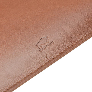 Solo Pelle Ledertasche für das MacBook Pro 13/14 Zoll Alvis - Steingrau