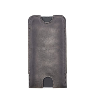 Solo Pelle Lederhülle für das iPhone bis 6.1 Zoll  Leder Hülle Sleeve - Nude Rosa