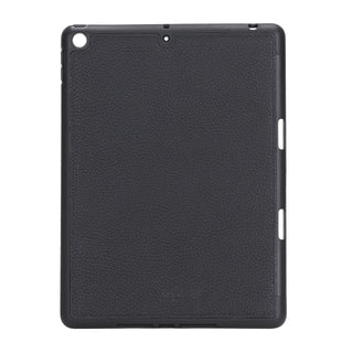 Solo Pelle magnetische abnehmbare Hülle für Apple iPad 10,2 Zoll 2019 7.Generation Hülle Leder "Harvard" - Matt Schwarz