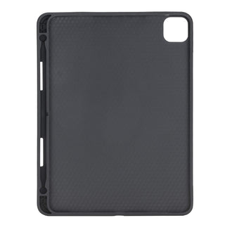 Solo Pelle magnetische abnehmbare Hülle geeignet für Apple iPad Pro 11" 2020 Hülle Echtleder Case aus echtem Leder. Unterstützt Pencil 2 und magnetisches Laden (Cognac Braun Effekt)