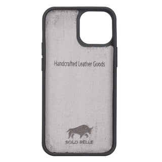 Solo Pelle iPhone 13 in 6.1 Zoll abnehmbare Hülle (2in1) inkl. "Harvard" - Vintage Braun