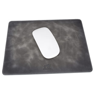 Solo Pelle - Hochwertiges Leder Mousepad 26x20 cm - Cognac Braun