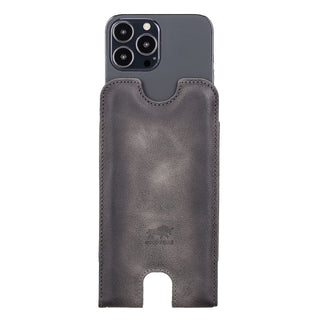 Solo Pelle Lederhülle für das iPhone bis 6.1 Zoll  Leder Hülle Sleeve - Vintage Braun