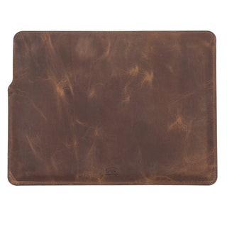 Solo Pelle Ledertasche für das MacBook Pro 13/14 Zoll Alvis - Vintage Braun