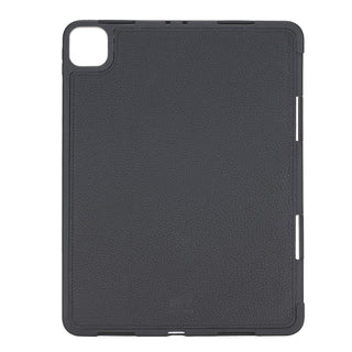 Solo Pelle magnetische abnehmbare Hülle geeignet für Apple iPad Pro 11" 2020 Hülle Echtleder Case aus echtem Leder. Unterstützt Pencil 2 und magnetisches Laden (Cognac Braun Effekt)