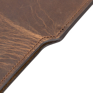 Solo Pelle Ledertasche für das MacBook Pro 13/14 Zoll Alvis - Steingrau