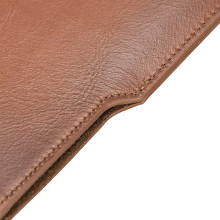 Solo Pelle Ledertasche für das MacBook Pro 13/14 Zoll Alvis - Vintage Braun