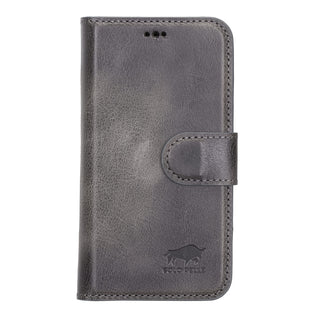 Solo Pelle iPhone 13 in 6.1 Zoll abnehmbare Hülle (2in1) inkl. "Harvard" - Vintage Braun