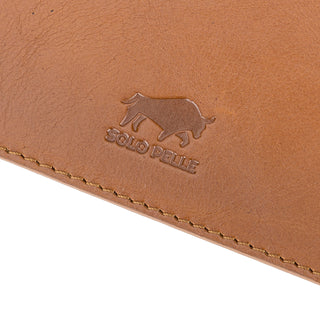 Solo Pelle - Hochwertiges Leder Mousepad 26x20 cm - Cognac Braun