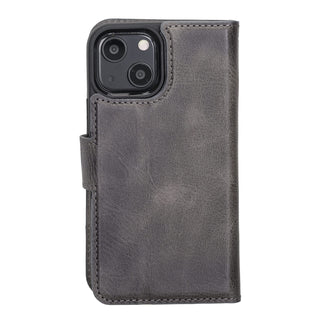 Solo Pelle iPhone 13 in 6.1 Zoll abnehmbare Hülle (2in1) inkl. "Harvard" - Vintage Braun