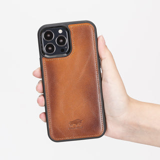 Solo Pelle Lederhülle für das iPhone 13 Pro Max in 6.7 Zoll Stanford Case + Geldbörse