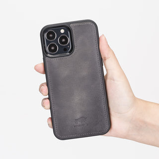 Solo Pelle Lederhülle für das iPhone 13 Pro Max in 6.7 Zoll Stanford Case + Geldbörse