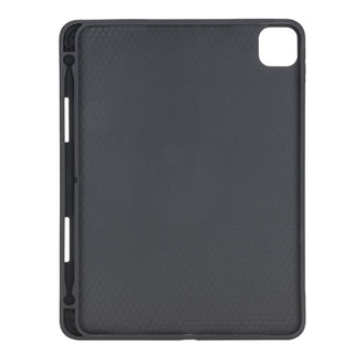 Solo Pelle magnetische abnehmbare Hülle geeignet für Apple iPad Pro 11" 2020 Hülle Echtleder Case aus echtem Leder. Unterstützt Pencil 2 und magnetisches Laden (Cognac Braun Effekt)