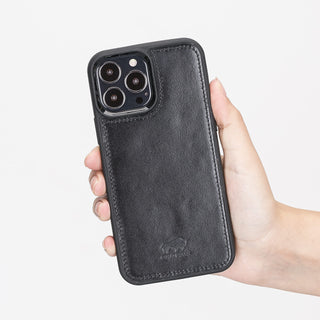 Solo Pelle Lederhülle für das iPhone 13 Pro Max in 6.7 Zoll Stanford Case + Geldbörse