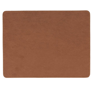 Solo Pelle - Hochwertiges Leder Mousepad 26x20 cm - Cognac Braun