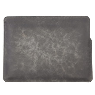 Solo Pelle Ledertasche für das MacBook Pro 13/14 Zoll Alvis - Steingrau
