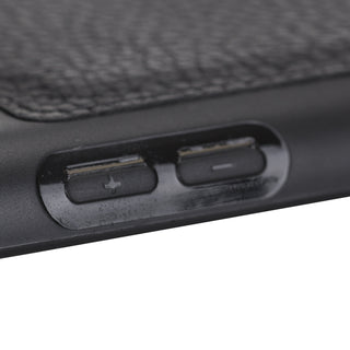 Solo Pelle Leder Hülle geeignet für Apple iPad Pro 10.2 9.Generation. Unterstützt Pencil 2 "Stanford" - Schwarz