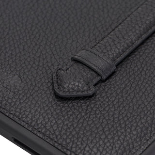 Solo Pelle Leder Hülle geeignet für Apple iPad Pro 11 I passend für 2. 3. 4. Generation "Stanford" - Schwarz