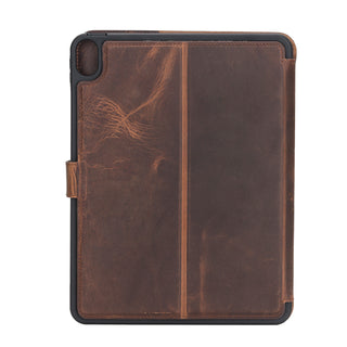 Solo Pelle Leder Hülle geeignet für Apple iPad Pro 10.9 I passend für die 10.Generation "Harvard" - Vintage Braun