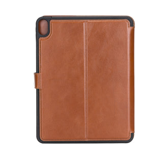 Solo Pelle Leder Hülle geeignet für Apple iPad Pro 10.9 I passend für die 10.Generation "Harvard" - Cognac Braun