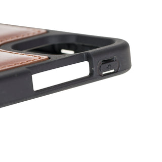 Solo Pelle Leder Hülle geeignet für Apple iPad Pro 11 I passend für 2. 3. 4. Generation "Stanford" - Cognac Braun Burned