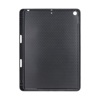 Solo Pelle Hülle geeignet für Apple iPad 10.2 (7 + 8 Generation) Echtleder Case aus echtem Leder. Unterstützt Pencil inkl. Ledergriff (Cognac Braun Burned)