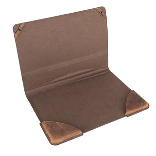 Solo Pelle MacBook Pro 14 Zoll (2021-2024) Ledertasche Case Hülle Münich - Cognac Braun